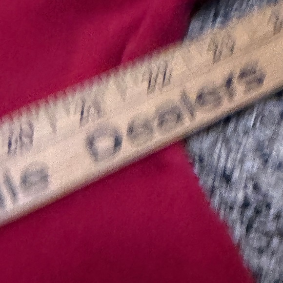 Eddie Bauer Red Turtleneck Long Sleeve Shirt Men's Large 100% Cotton - Picture 4 of 5